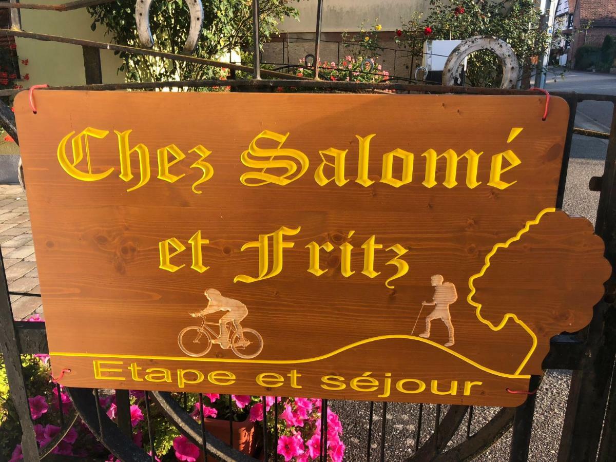 Chez Salome Et Fritz * Ingolsheim